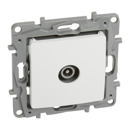 764552Legrandمنفذ تلفاز ذكر بتمرير Niloé من Legrand أبيض 14dB