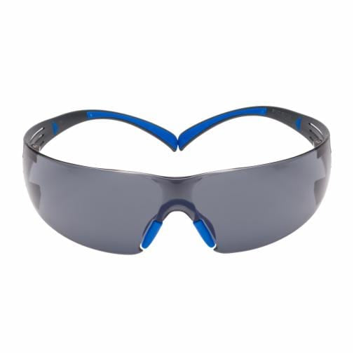 71001561013Mنظارات 3M SecureFit 400 الواقية SF402SGAF-BLU رمادي مضادة للضباب