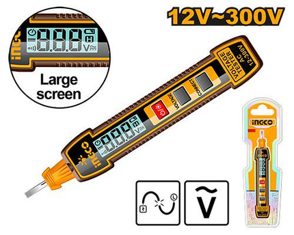 HSDT33001INGCOقلم اختبار INGCO HSDT33001 بدون أسلاك كاشف الجهد AC