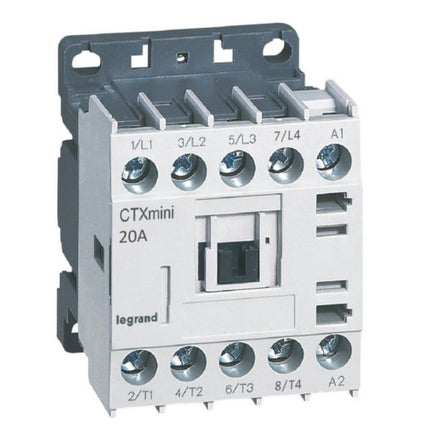 417149Legrandمقطع تيار كهربائي صناعي لاجراند CTX3 ميني 4P 16A 415V AC