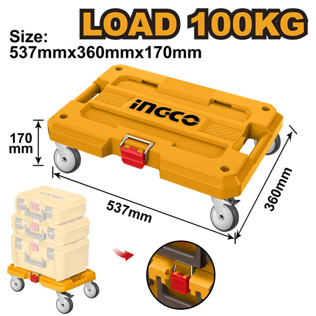 HHWB61001INGCOلوحة التدحرج INGCO بسعة تحميل 100 كجم 537x360x170 ملم