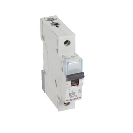 403362Legrandقاطع دارة Legrand MCB TX3 بسعة 6000A قطب واحد 50A منحنى B