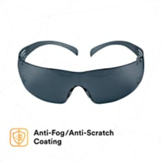 500511312743603Mنظارات الأمان 3M SecureFit 300 SF302AF عدسة رمادية