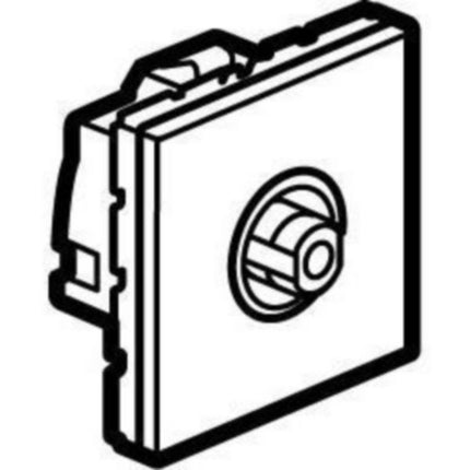 078780Legrandمقبس تلفاز Legrand Mosaic نوع F مفرد برغي 2 وحدات أبيض