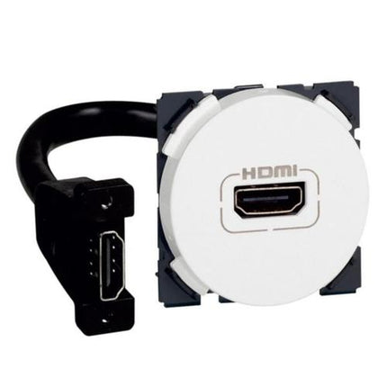 572476Legrandمقبس HDMI من ليجراند أرتيور مثبت مسبقاً 2 وحدات أبيض