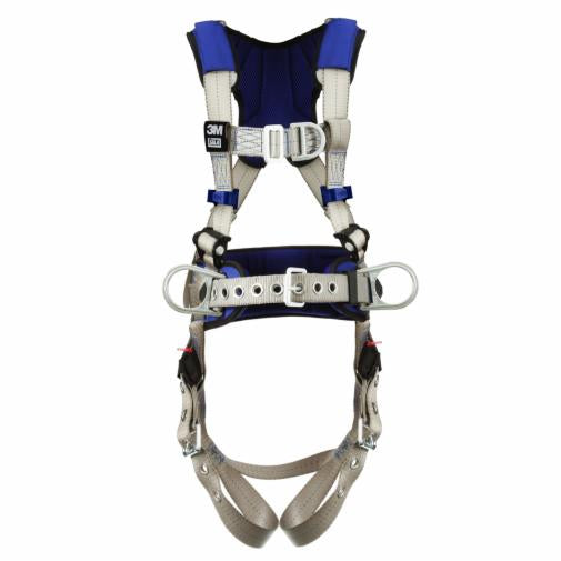 70128175593Mحزام الأمان للتسلق والتموضع 3M DBI-SALA ExoFit X100 الراحة الإنشائية حجم كبير