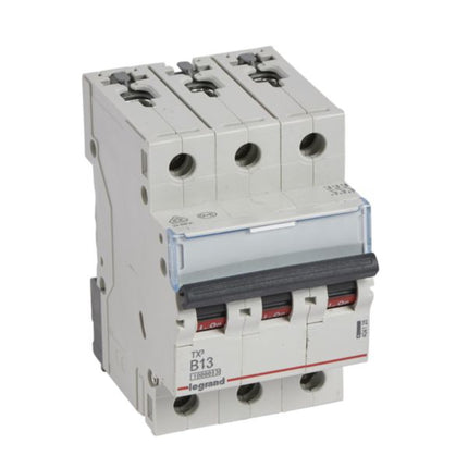 404125Legrandقاطع دائرة Legrand TX3 ثلاثي الأقطاب 13A منحنى B