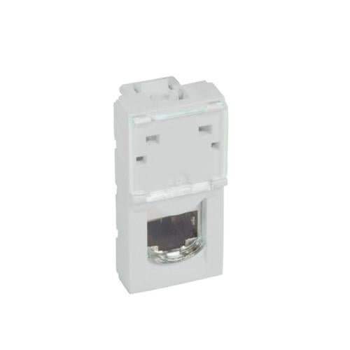572894Legrandمقبس Arteor RJ45 فئة 6 STP وحدة واحدة LCS ألومنيوم ناعم