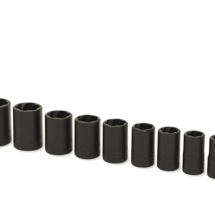 209TFSMYASnap-Onمجموعة مقابس تويست 9 قطع 3/8 بوصة