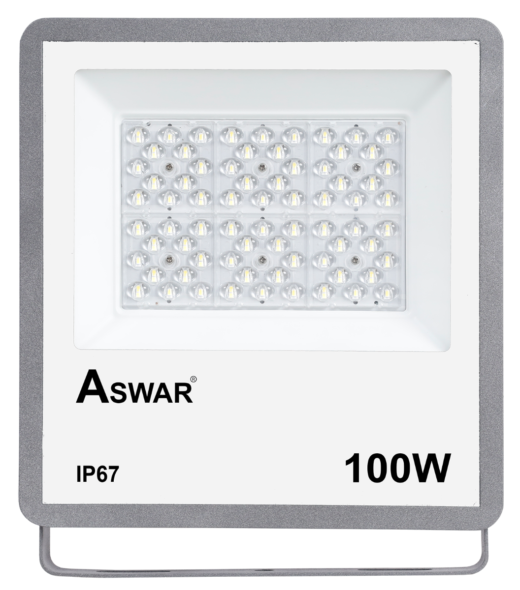 Anowar Led Aswar AS-LED-FP100-WW LED Projector Photocell Sensor 100 Watts ...