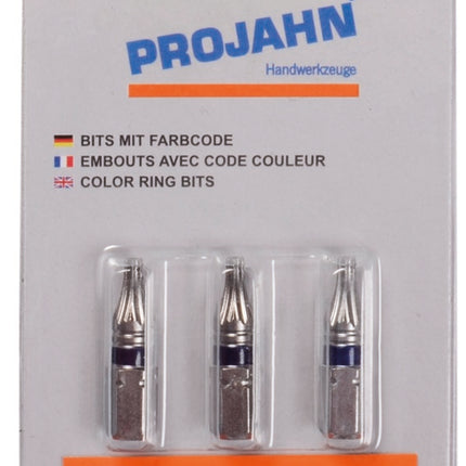 ‎1/4 tamper TX color bit T30 25 mm 3pcs |   Drill Bits & Chisels | Toomart