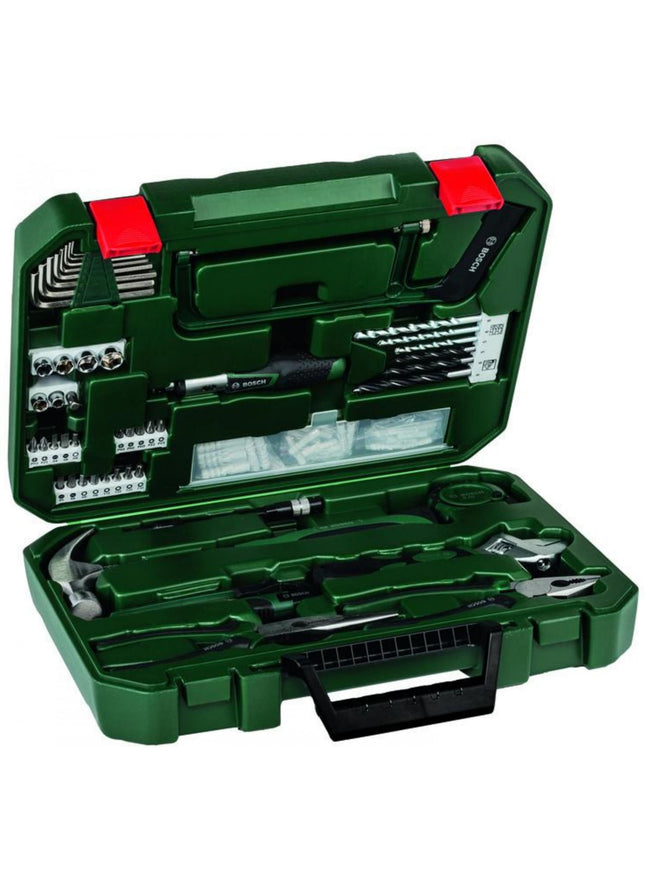 Bosch Tools,2607017394,All in one tool kit case | 111 pc