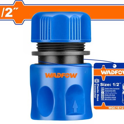 WQC1E12Wadfow موصل خرطوم بلاستيكي وادفوف 1/2"