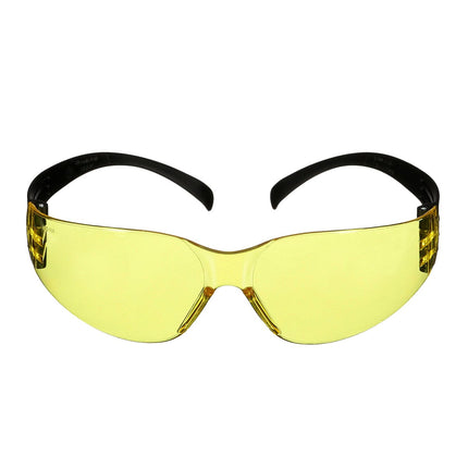 71002381833Mنظارات 3M SecureFit 100 Series SF103AF-BLK الواقية بعدسات كهرمانية