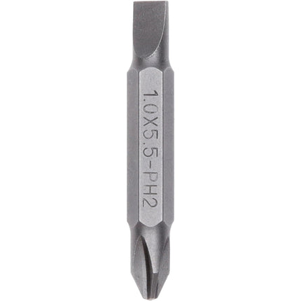 Screwdriver Double Ended Bit 45mm (LS 1.0 x 5.5-PH 2)