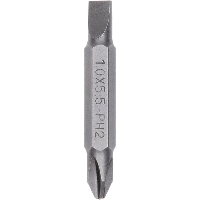 Screwdriver Double Ended Bit 45mm (LS 1.0 x 5.5-PH 2)