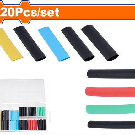 WUR1B01Wadfow WADFOW 120 قطعة أنابيب تقلص الحرارة