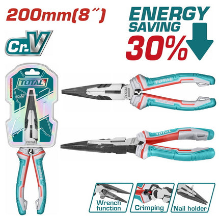 THT220806STotal Toolsكماشة طويلة عالية الرافعة من TOTAL بطول 200 مم (THT220806S)