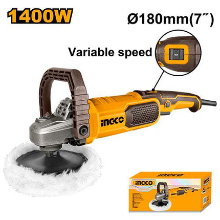 AP140016INGCOماكينة صقل كهربائية INGCO AP140016 1400 واط احترافية