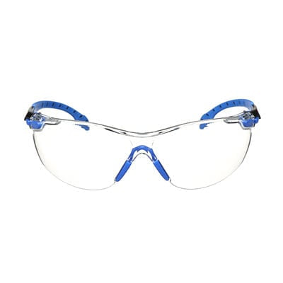 71000791833Mنظارات 3M Solus 1000 الواقية S1101SGAF أسود/أزرق عدسات شفافة
