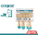 THT8414091Total Toolsمجموعة فرش الطلاء 9 قطع THT8414091