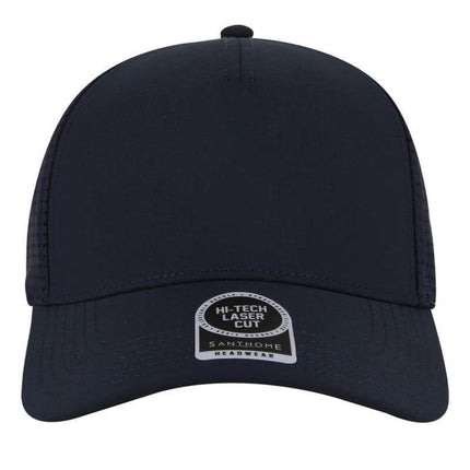 HWSN 512Toolmart GiftsACE - Santhome 5 Panel DryNCool® Sports Cap - Navy Blue