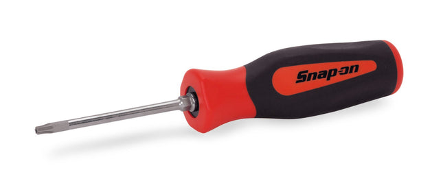 SGDTRX320BRSnap-Onمفك براغي Snap-on TORX T20 Instinct بقبضة ناعمة مقاوم للعبث أحمر