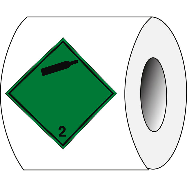 Transport Sign  ADR 22B  Nonflammable non toxic gas