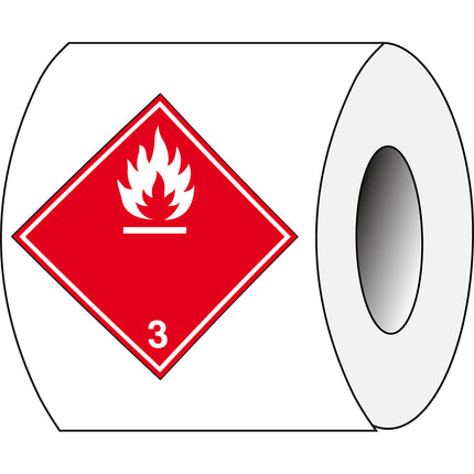 Transport Sign  ADR 3B  Flammable liquid