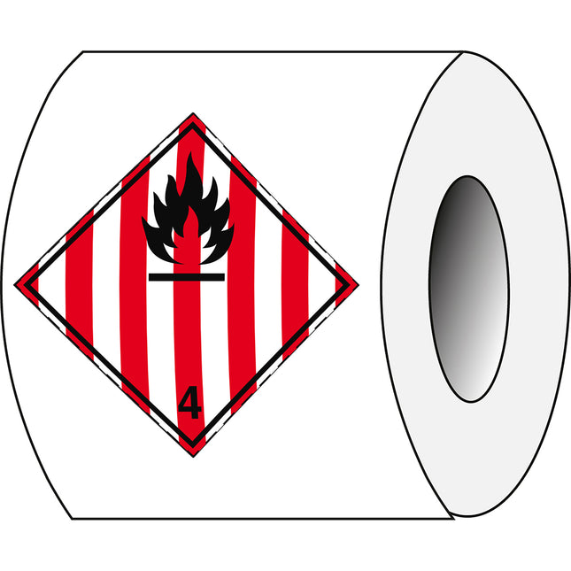 Transport Sign  ADR 41  Flammable solid