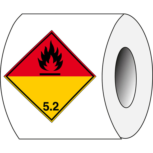 Transport Sign  ADR 52  Organic peroxide