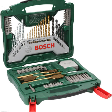 Drill Bit + Screwdriver Set - X-Line | 70pcs