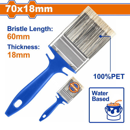 WPB6307Wadfow فرشاة سقف WADFOW 70x18 مم