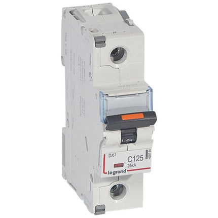 409764Legrandقاطع دائرة Legrand DX3 أحادي القطب 125A منحنى C