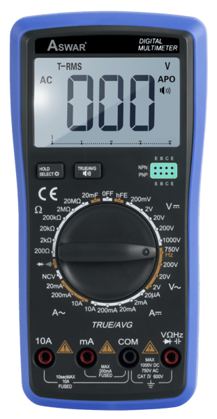 AS - M890SAswarافوميتر مع سبيكر - 10 امبير