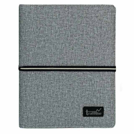 ITGL 902Toolmart GiftsAIGIO - Giftology A5 Notebook Organiser With 10000mAh Powerbank - Grey