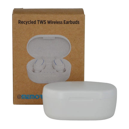 ITBH 852Toolmart GiftsALAVUS - RCS standard recycled plastic TWS Wireless Earbuds - White