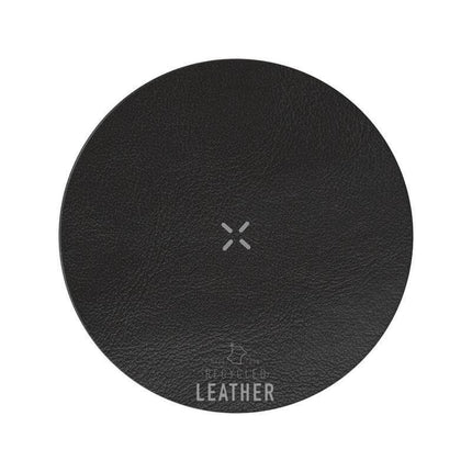 ITWC 1138Toolmart GiftsANZIO - Recycled Leather 15W Wireless Charger - Black