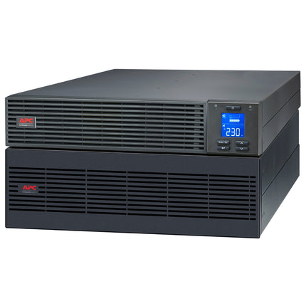 APC Easy-UPS On-Line | 10kVA/10kW - 230V- AVR - Rackmount 5U - Hard wire 3-wire(1P+N+E) outlet - Extended Runtime- LCD- W/O rail kit