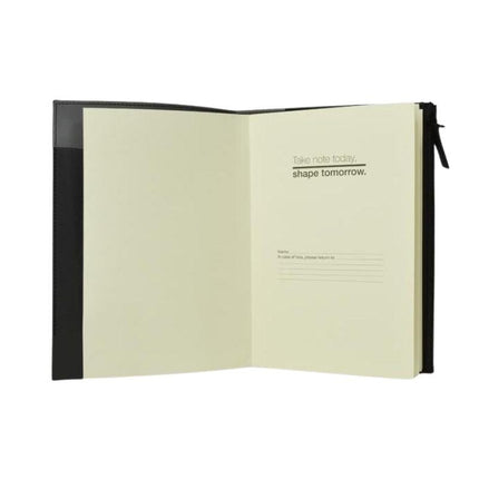 NBSN 5171Toolmart GiftsARDON - SANTHOME A5 PU Replaceable Notebook with Cover - Black