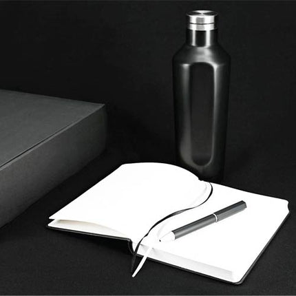 GSSN 101Toolmart GiftsARGAKI - SANTHOME Gift Set - SS Bottle, Notebook and Pen