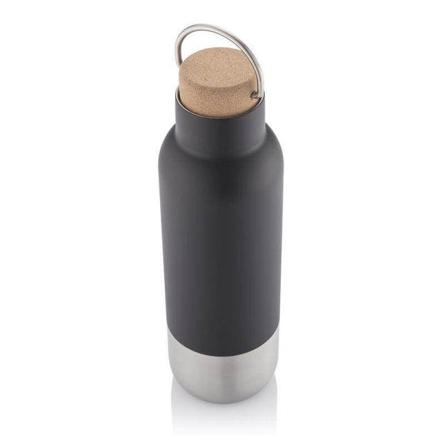 DWHL 3160Toolmart GiftsAVERSA - Hans Larsen RCS Recycled Stainless Steel Insulated Water Bottle - Black