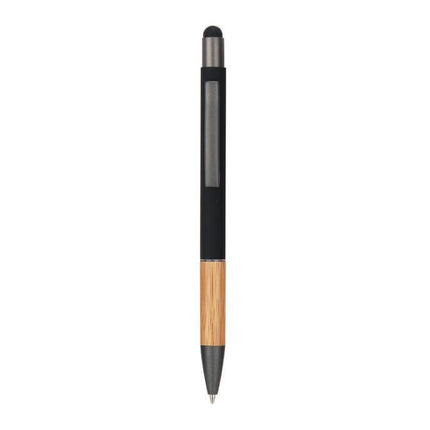 WIMP 871Toolmart GiftsAYTOS - Metal Stylus Pen with Bamboo Grip - Black