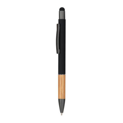 WIMP 871Toolmart GiftsAYTOS - Metal Stylus Pen with Bamboo Grip - Black