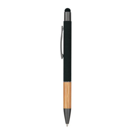 WIMP 871Toolmart GiftsAYTOS - Metal Stylus Pen with Bamboo Grip - Black