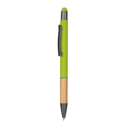 WIMP 874Toolmart GiftsAYTOS - Metal Stylus Pen with Bamboo Grip - Green