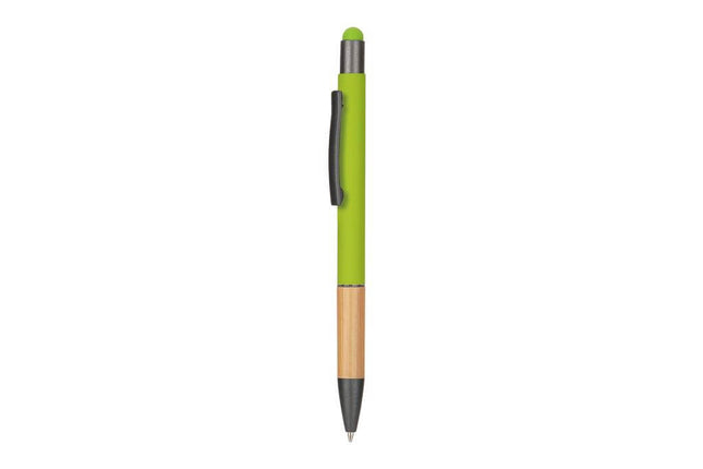 WIMP 874Toolmart GiftsAYTOS - Metal Stylus Pen with Bamboo Grip - Green