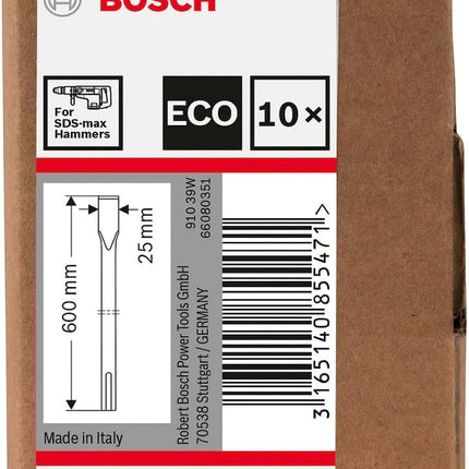 2608690238Bosch Toolsازميل Cold SDS Max | مم600 - 10 قطع