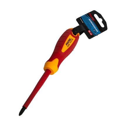 FHIPH2100Fixtecمفك براغي فيليبس معزول FIXTEC PH2×100mm CRV