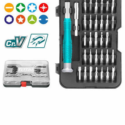 THT250PS0321Total Toolsمجموعة مفكات براغي دقيقة 32 قطعة THT250PS0321